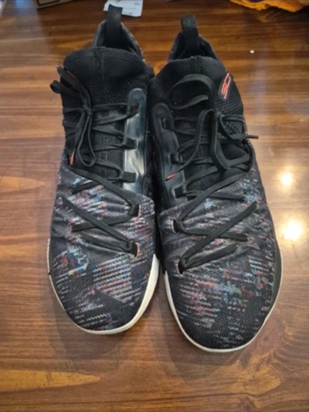 Under Armour Curry 5 Tokyo Nights Men's Basketball Shoes Black Multi